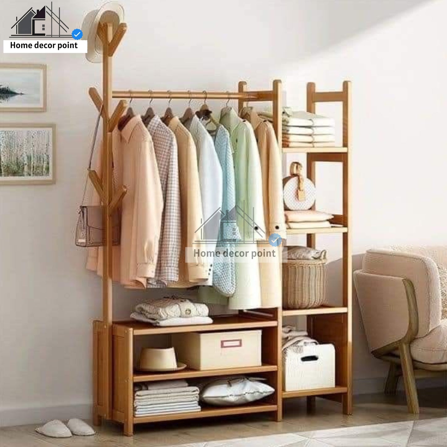 Unique Cloth Stand wooden