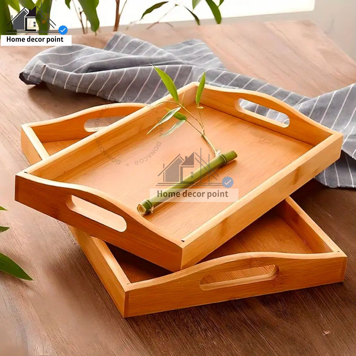 Wooden tray