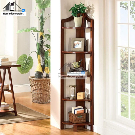 Wooden Corner Shelf